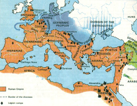 15. Extent of the Roman Empire.